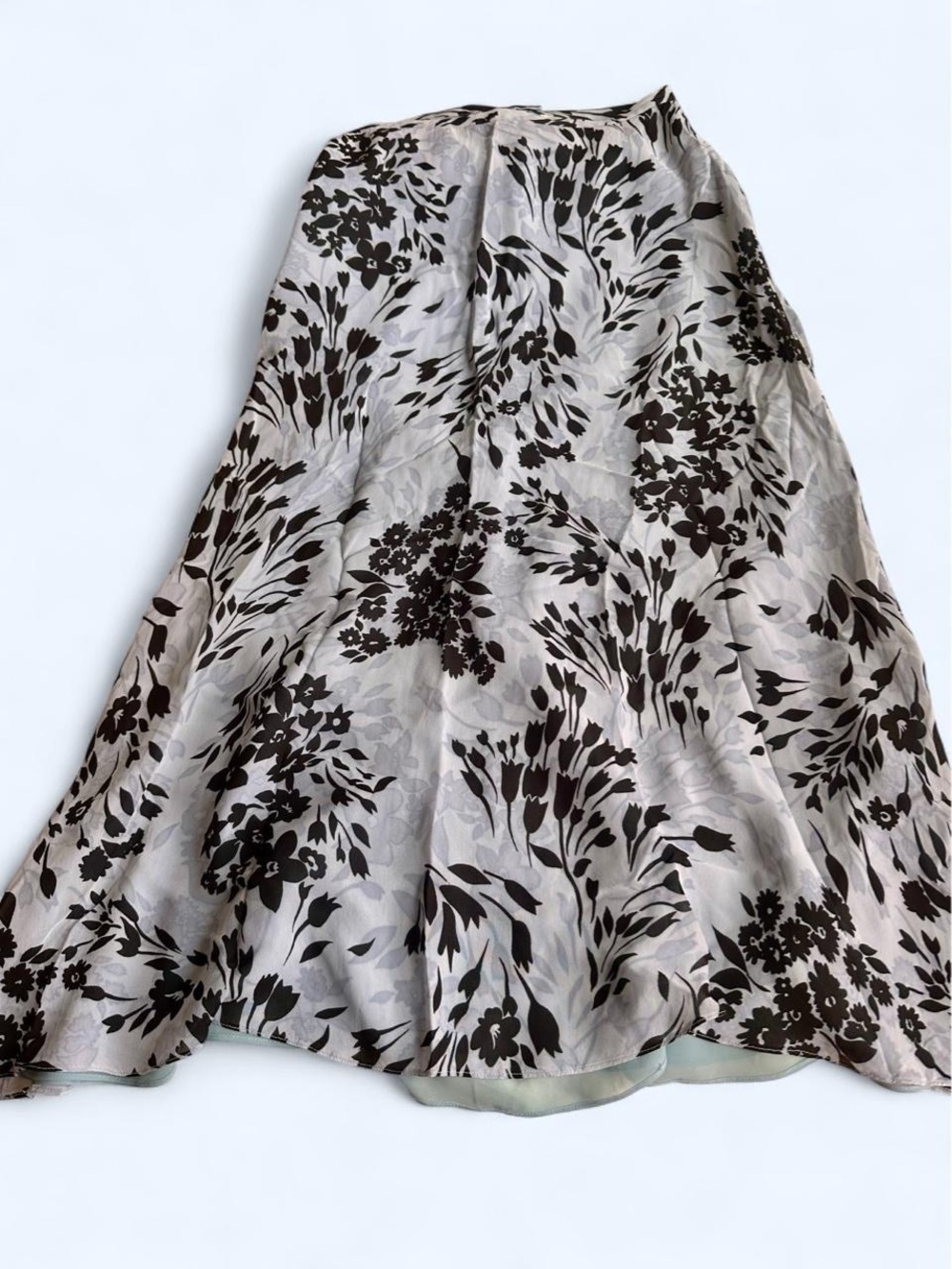 Vintage Oscar de la Renta Lily of the Valley Maxi Skirt